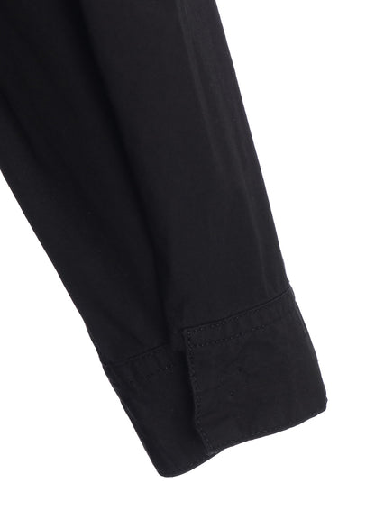 COTTON TYPEWRITER HOODED GOWN