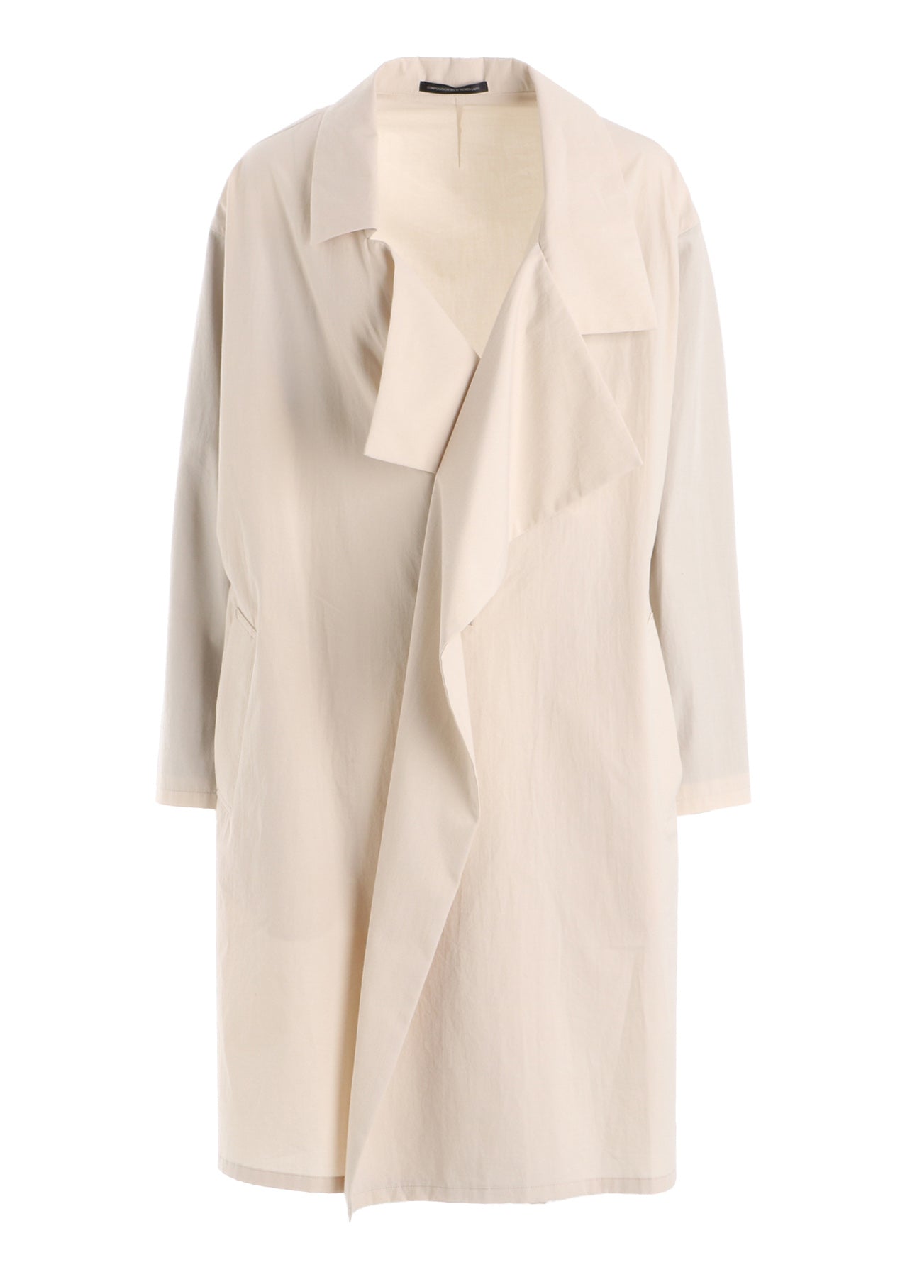 COTTON BROAD BIG LAPEL COAT