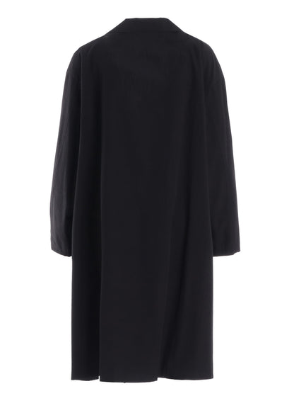 COTTON BROAD BIG LAPEL COAT