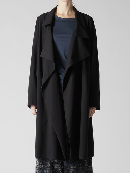 COTTON BROAD BIG LAPEL COAT