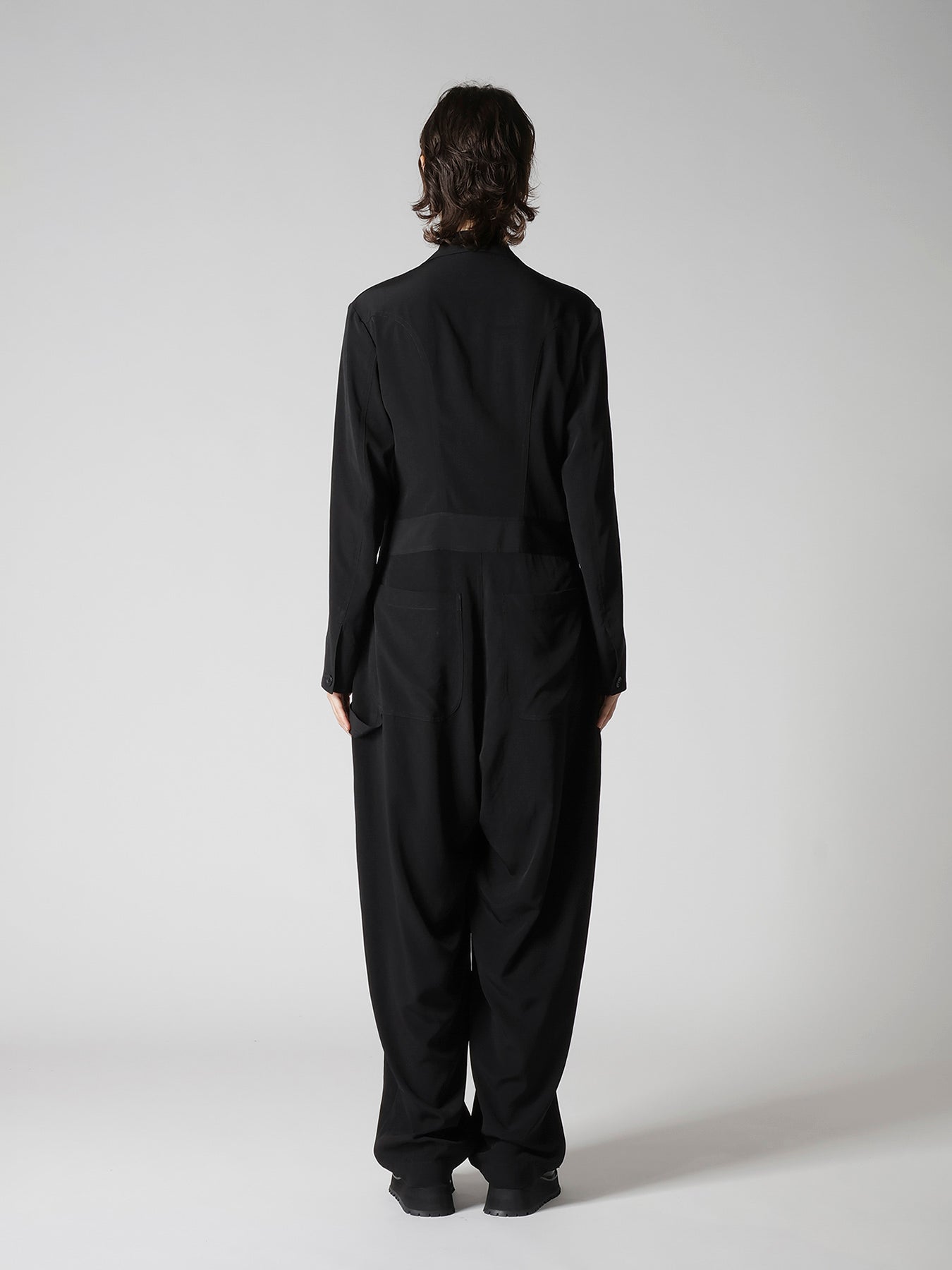 TA/PE CREPE DE CHINE JUMPSUIT – THE SHOP YOHJI YAMAMOTO