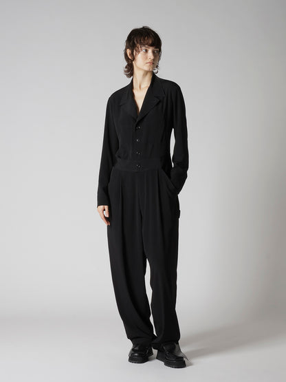 TA/PE CREPE DE CHINE JUMPSUIT