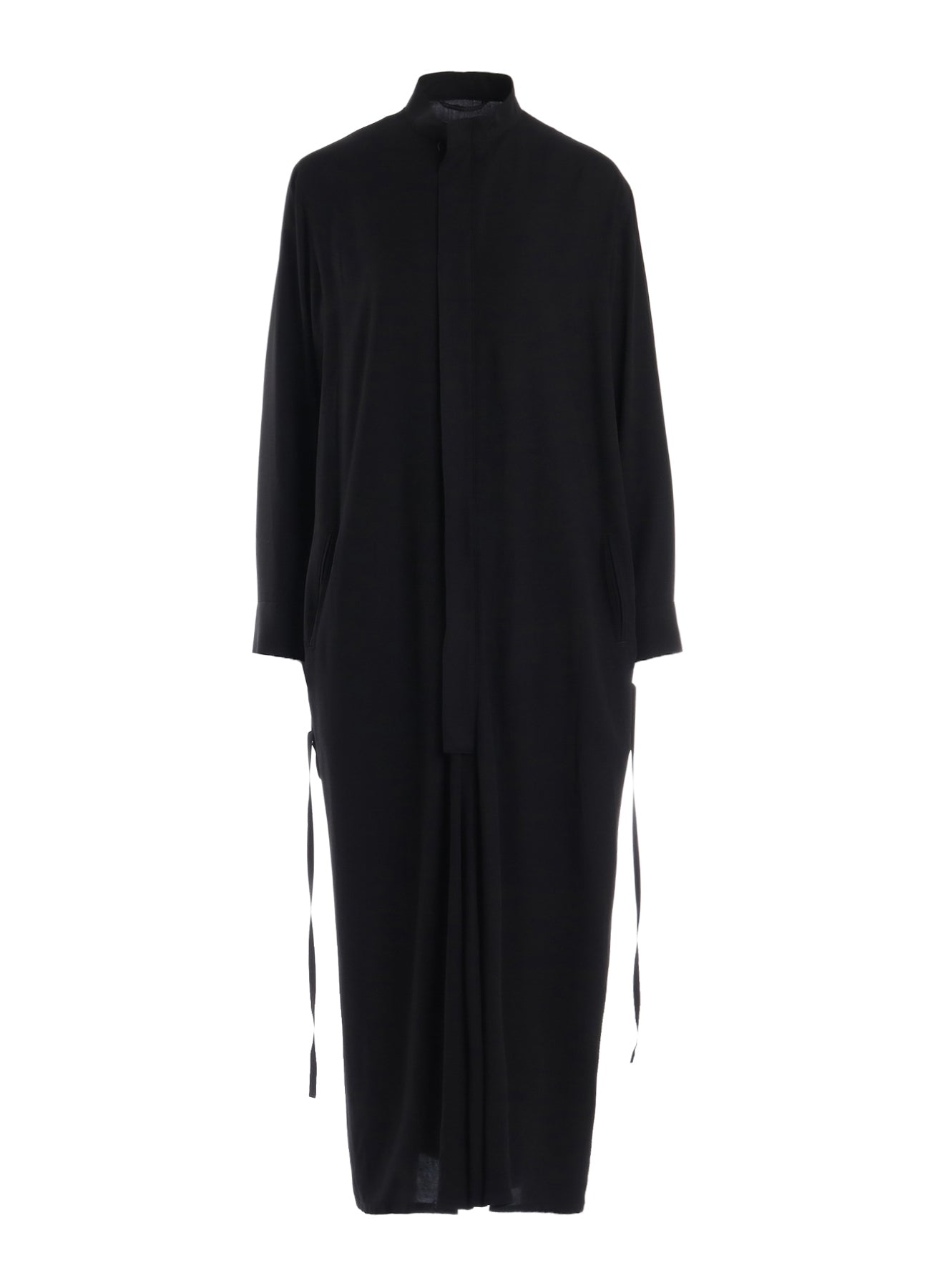 RAYON TWILL DRAW STRING DRESS