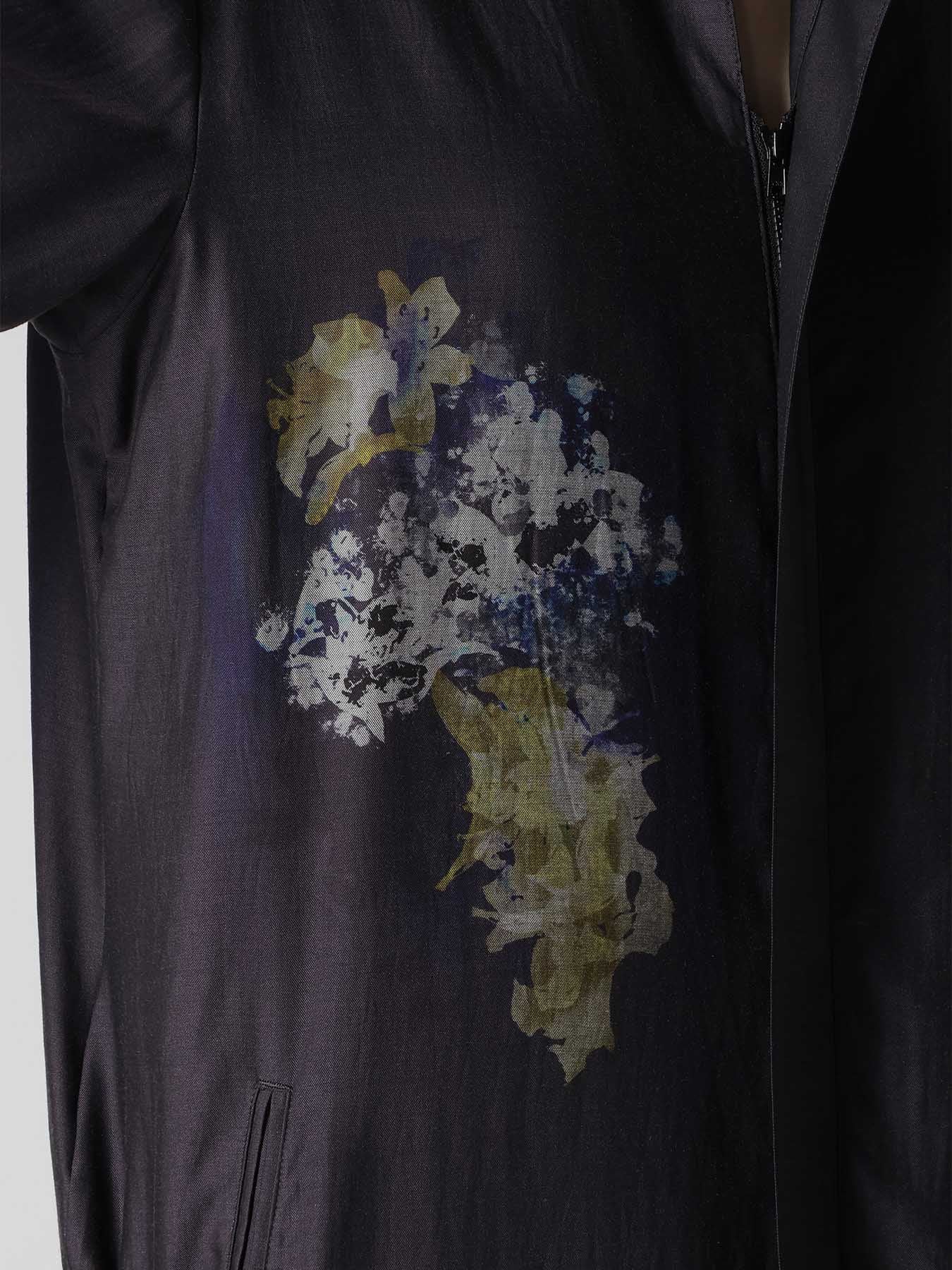 CUPRO/DUNGAREE TWILL DRAW STRING DRESS