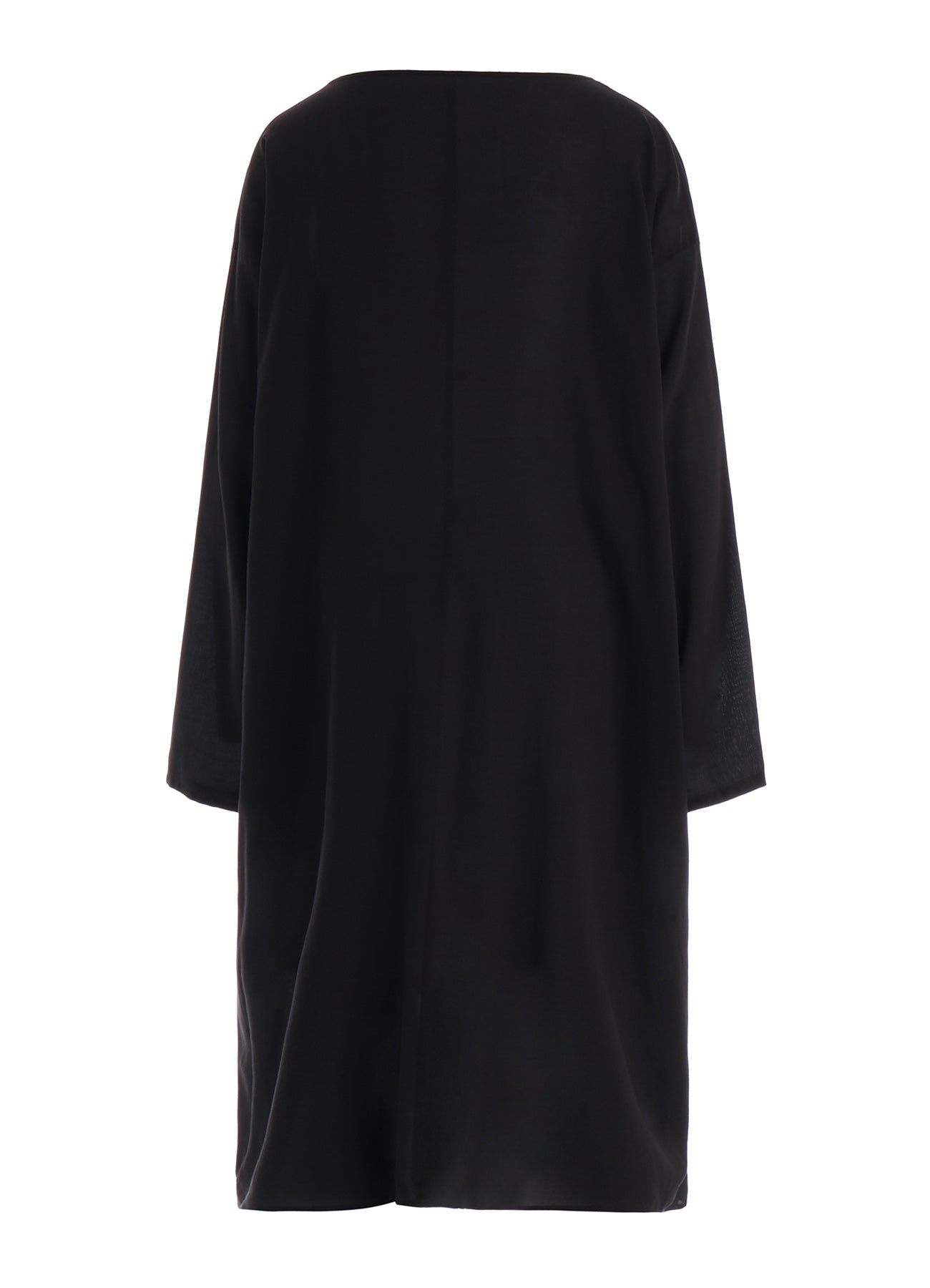 CELLULOSE LAWN COLLAR LESS DRESS
