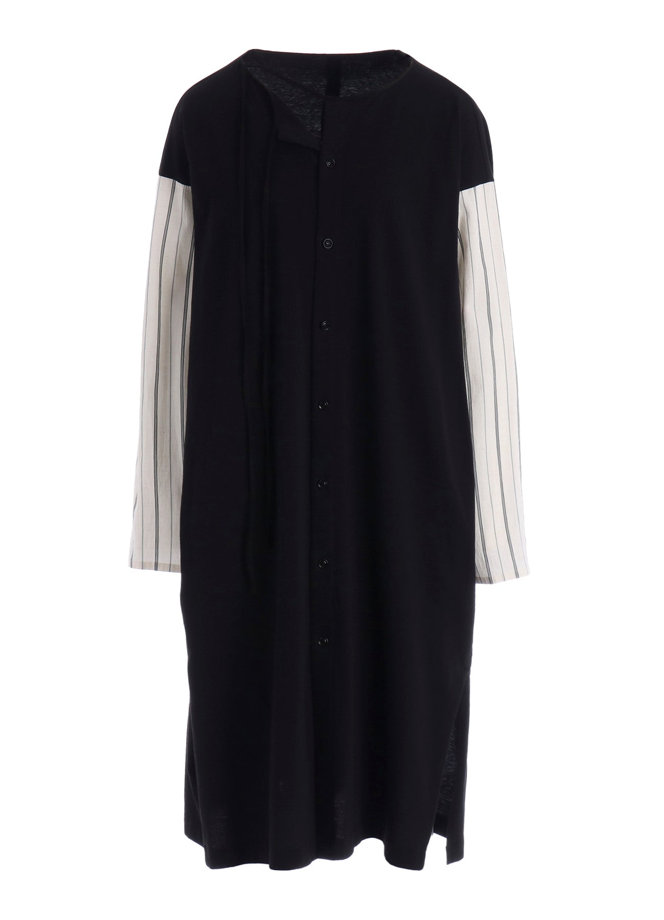 COMBINATION HENLEY COLLERLESS DREE – THE SHOP YOHJI YAMAMOTO