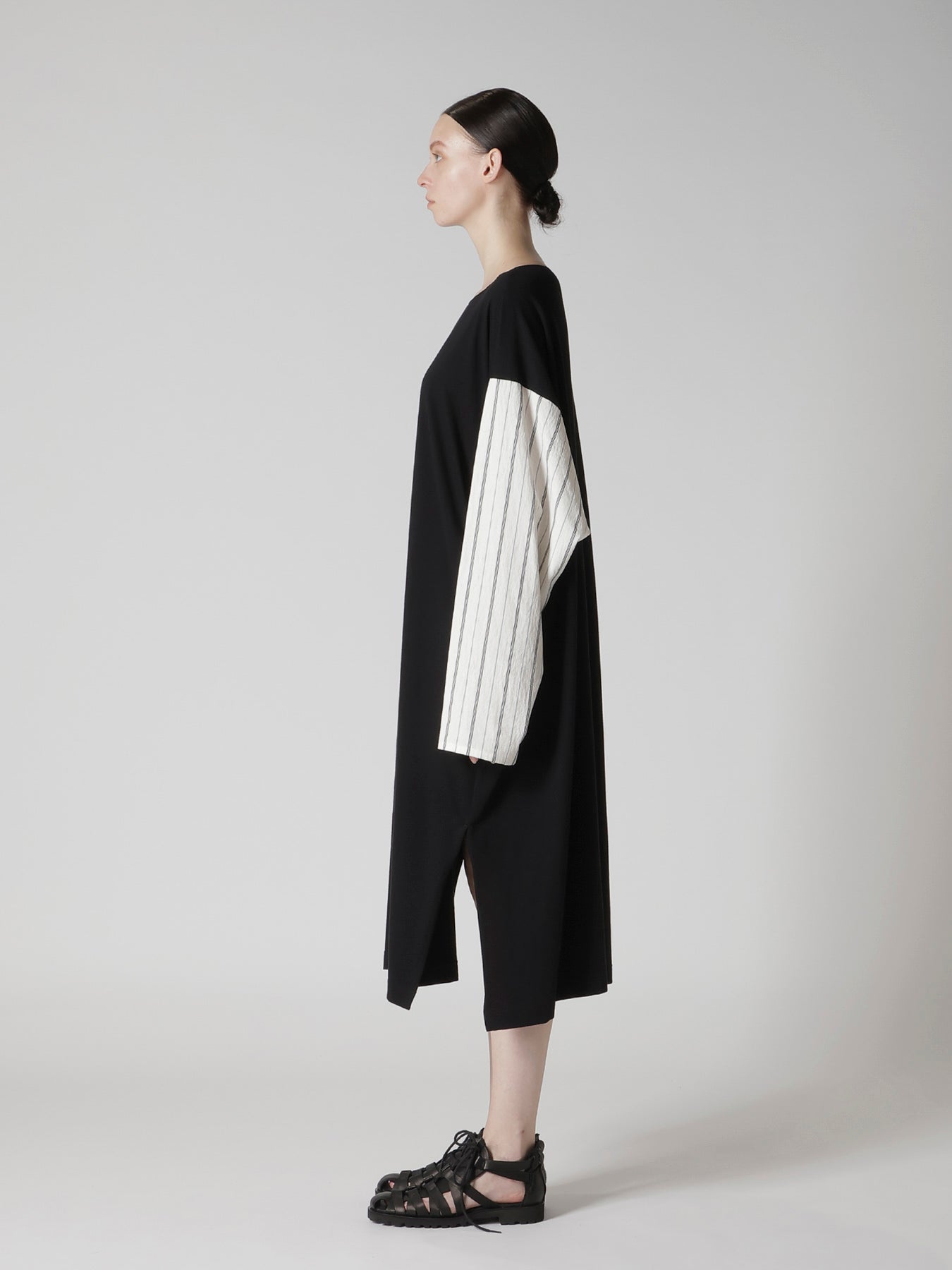 COMBINATION HENLEY COLLERLESS DREE – THE SHOP YOHJI YAMAMOTO
