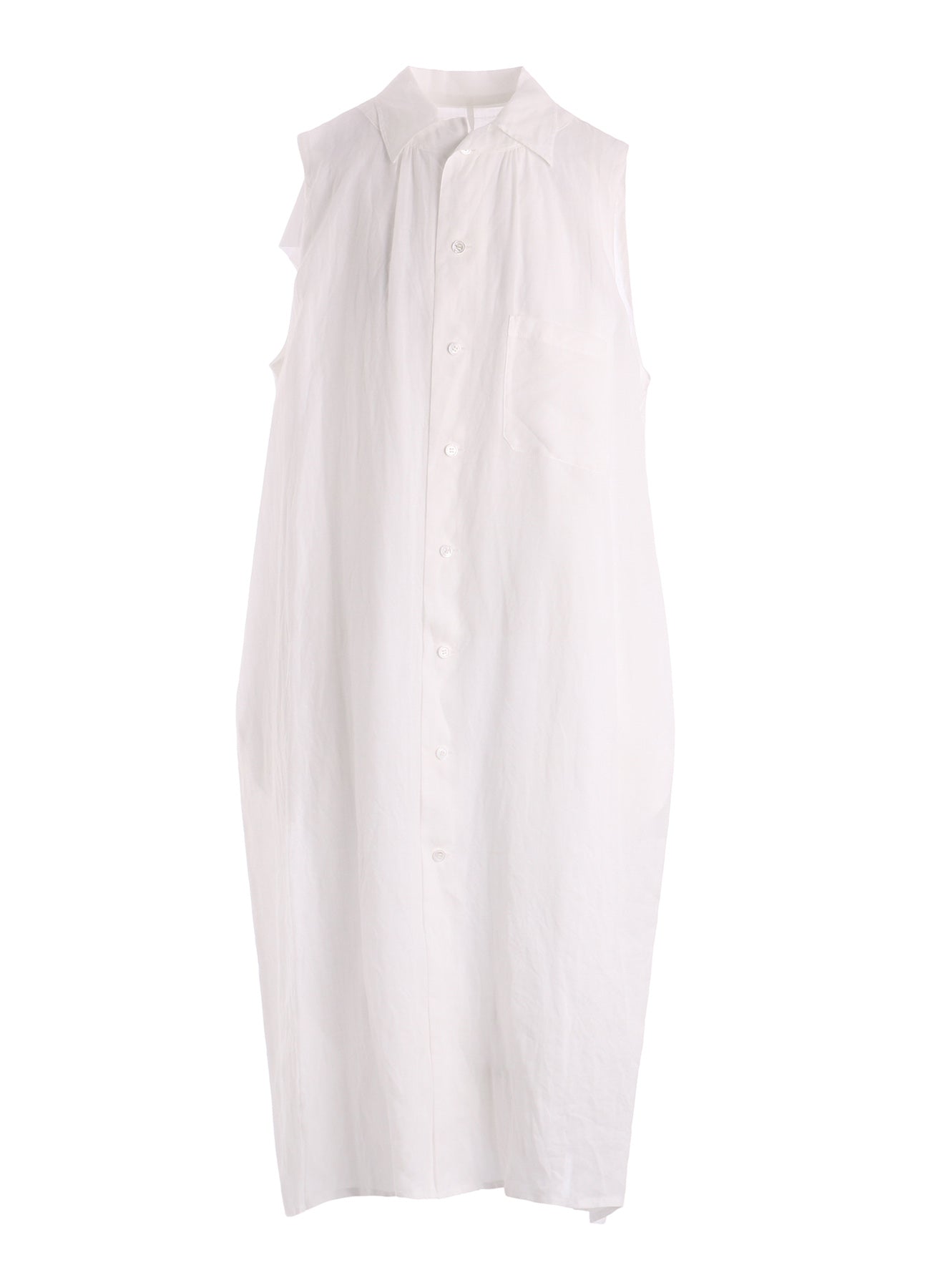 RAMIE NECK GATHER DRESS