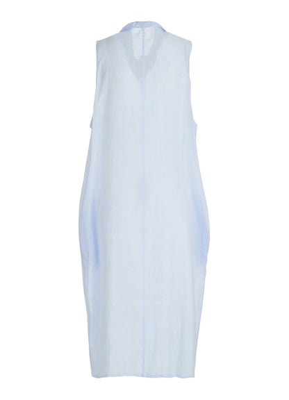 RAMIE NECK GATHER DRESS