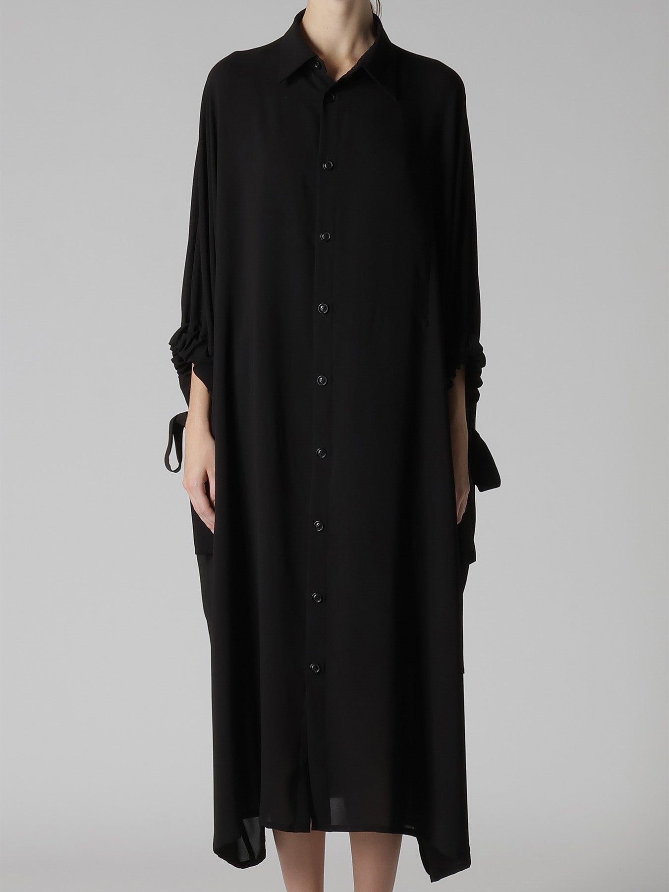 TA/PE GEORGETTE SHIRT DRESS