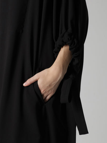TA/PE GEORGETTE SHIRT DRESS