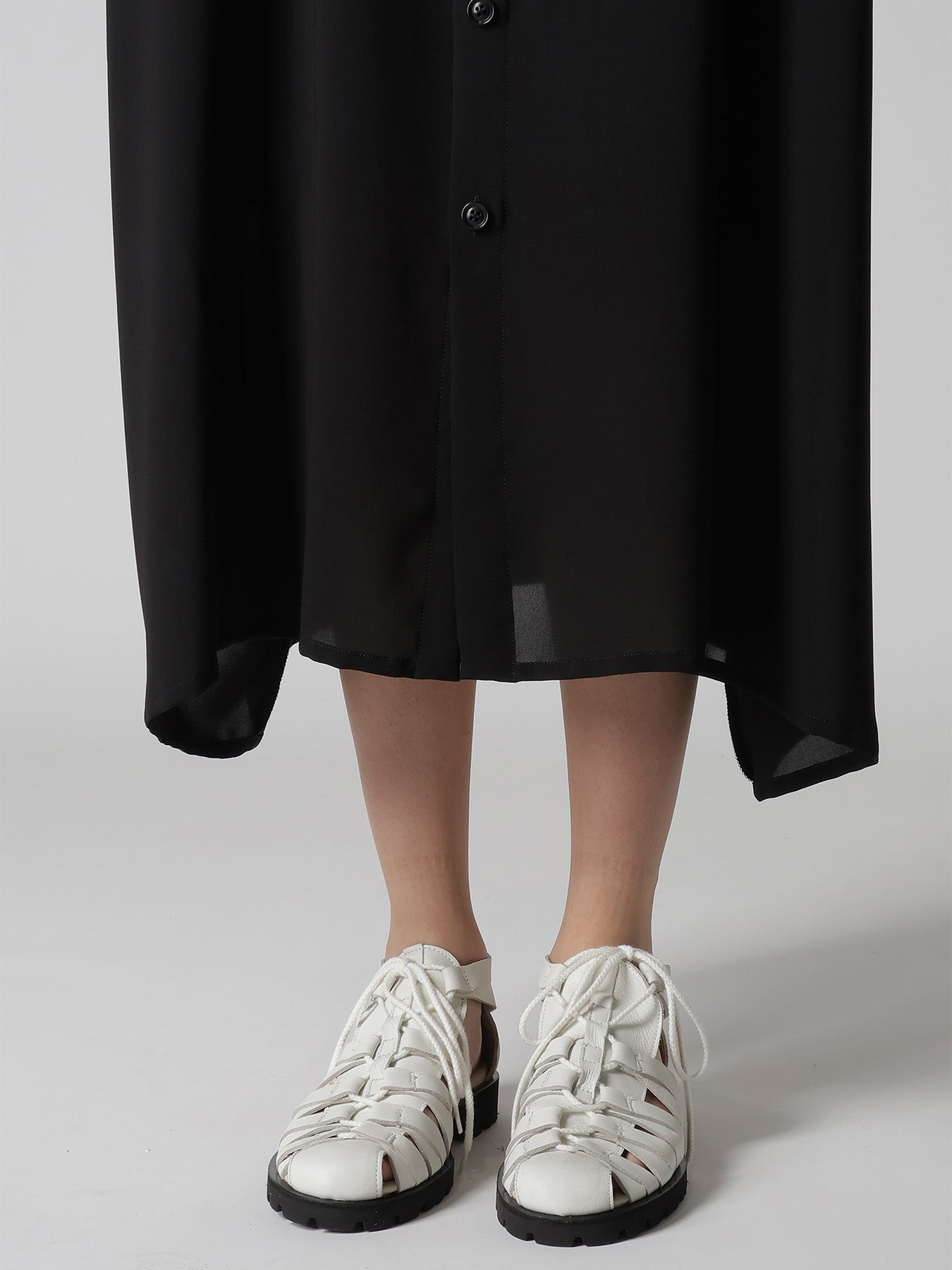 TA/PE GEORGETTE SHIRT DRESS