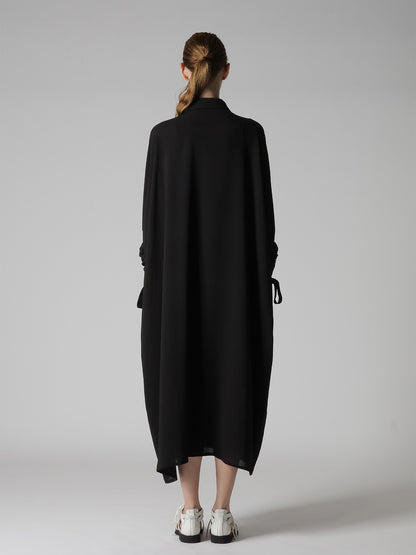 TA/PE GEORGETTE SHIRT DRESS