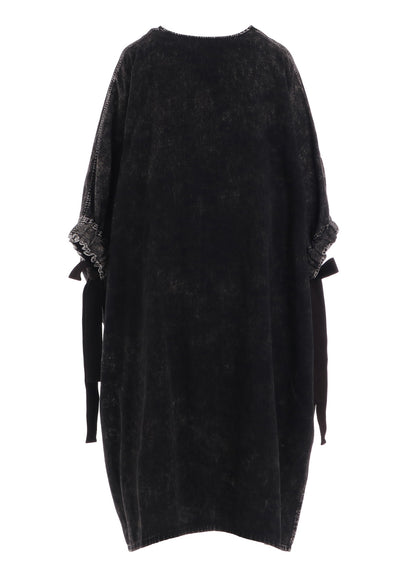 6OZ DENIM CHEMICAL WASH DRESS