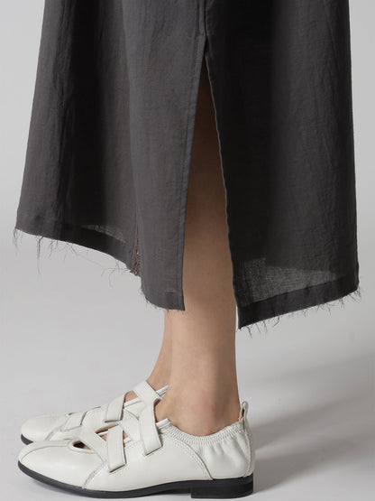 COTTON LACE PATCHWORK SHIRT DRESS