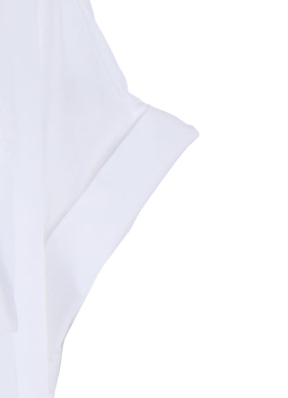 CELLULOSE LAWN ARRANGED SHIRT DRESS