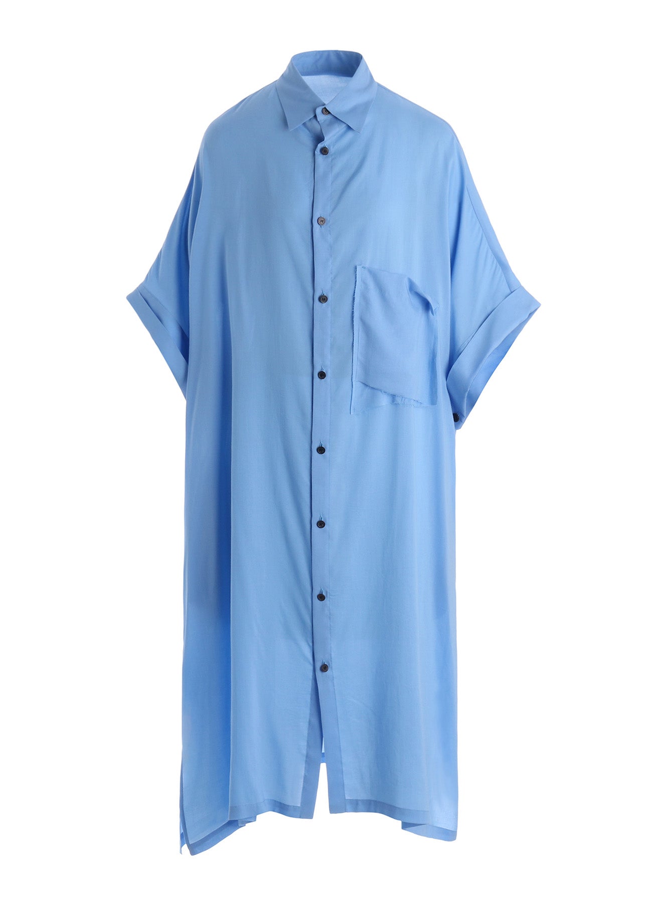 CELLULOSE LAWN ARRANGED SHIRT DRESS – THE SHOP YOHJI YAMAMOTO
