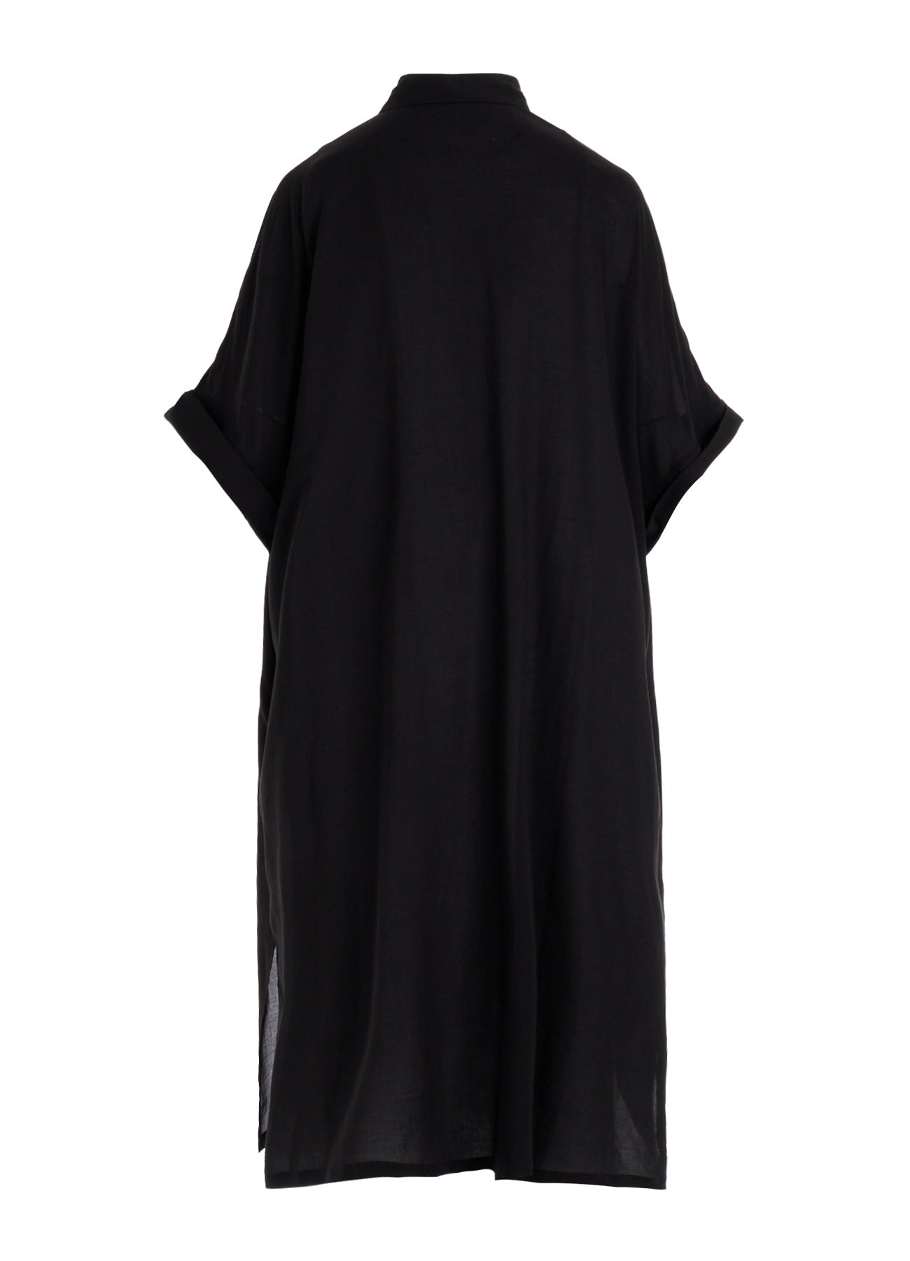 CELLULOSE LAWN ARRANGED SHIRT DRESS