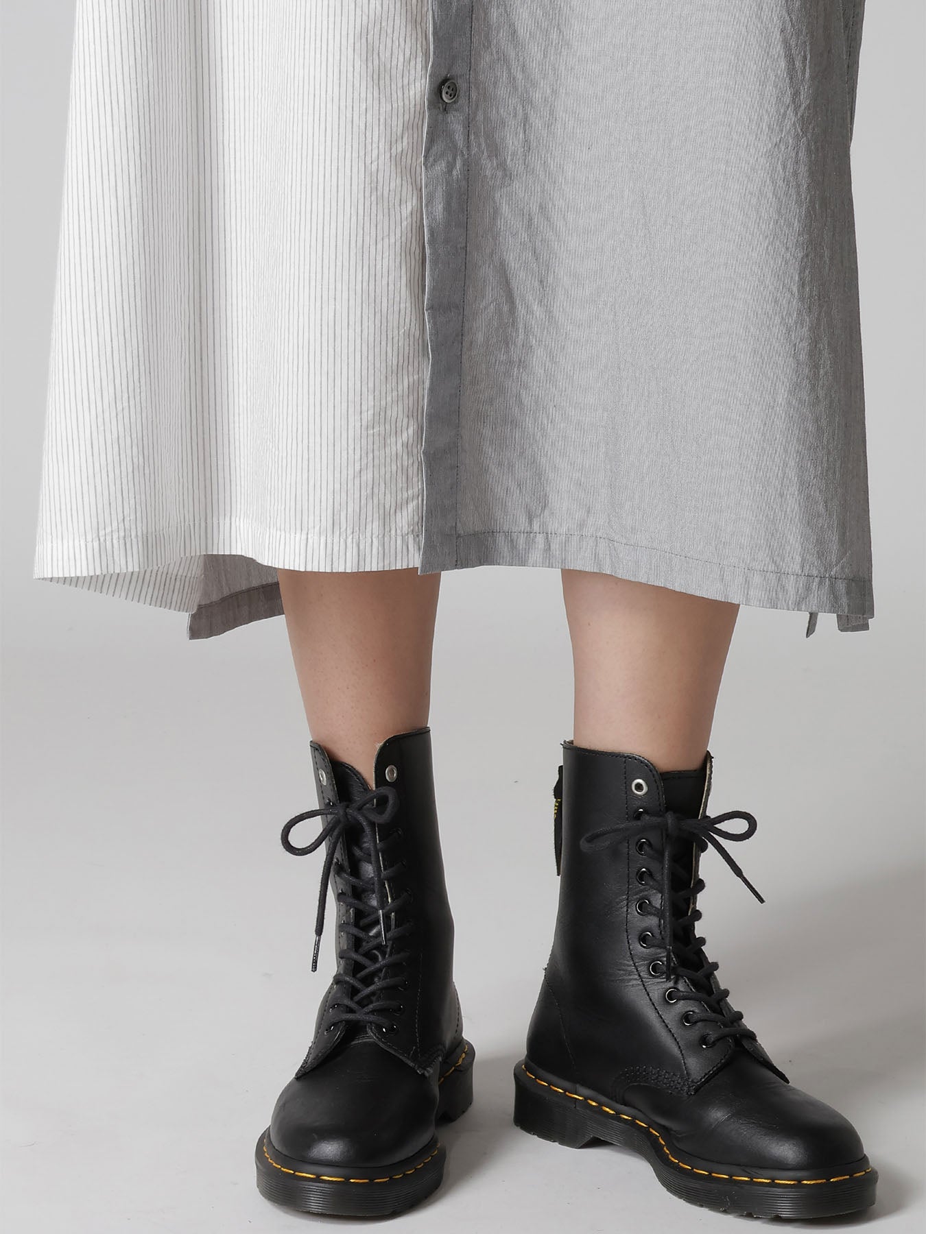 ARRANGED POCKET SHIRT DRESS
