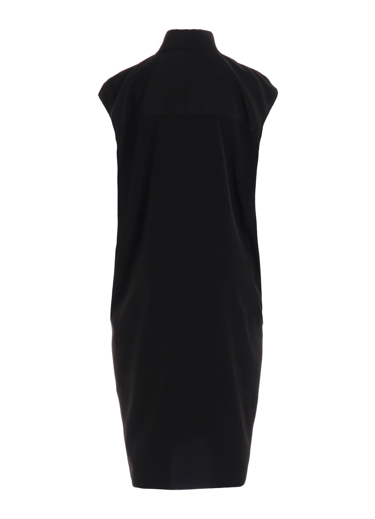 TA/PE SUPER VIYON TUSSER SLEEVELESS SHIRT DRESS
