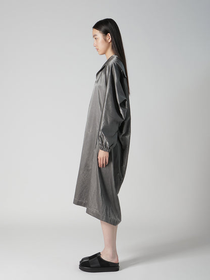 BLEACH SATIN SAILOR COLLAR DRESS