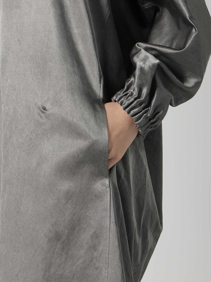 BLEACH SATIN SAILOR COLLAR DRESS