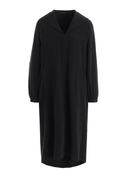 TA/PE SUPER VIYON TUSSER SAILOR COLLAR DRESS