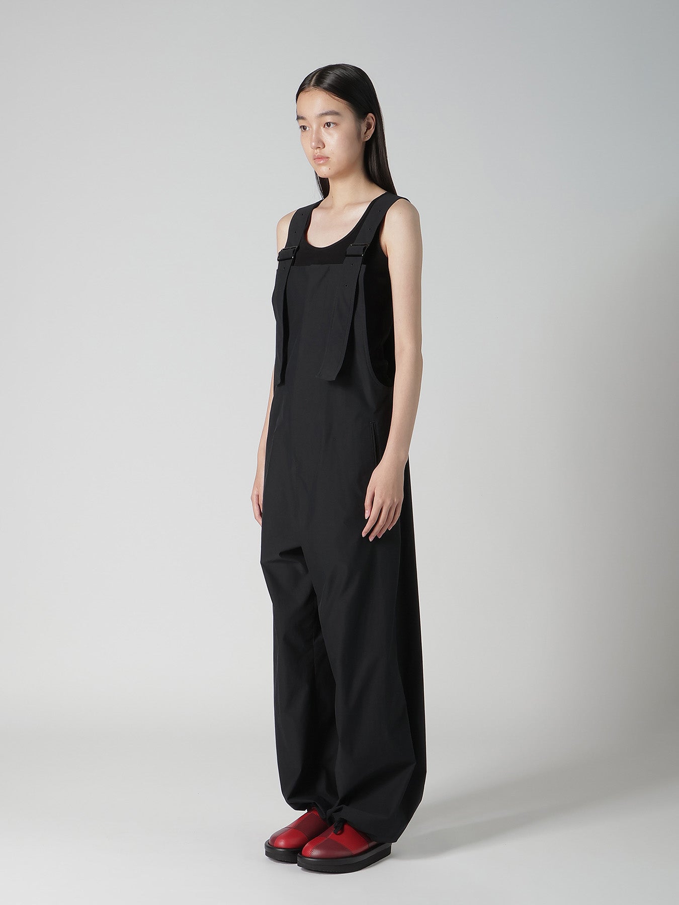 STRETCH TAFTA OVERALLS