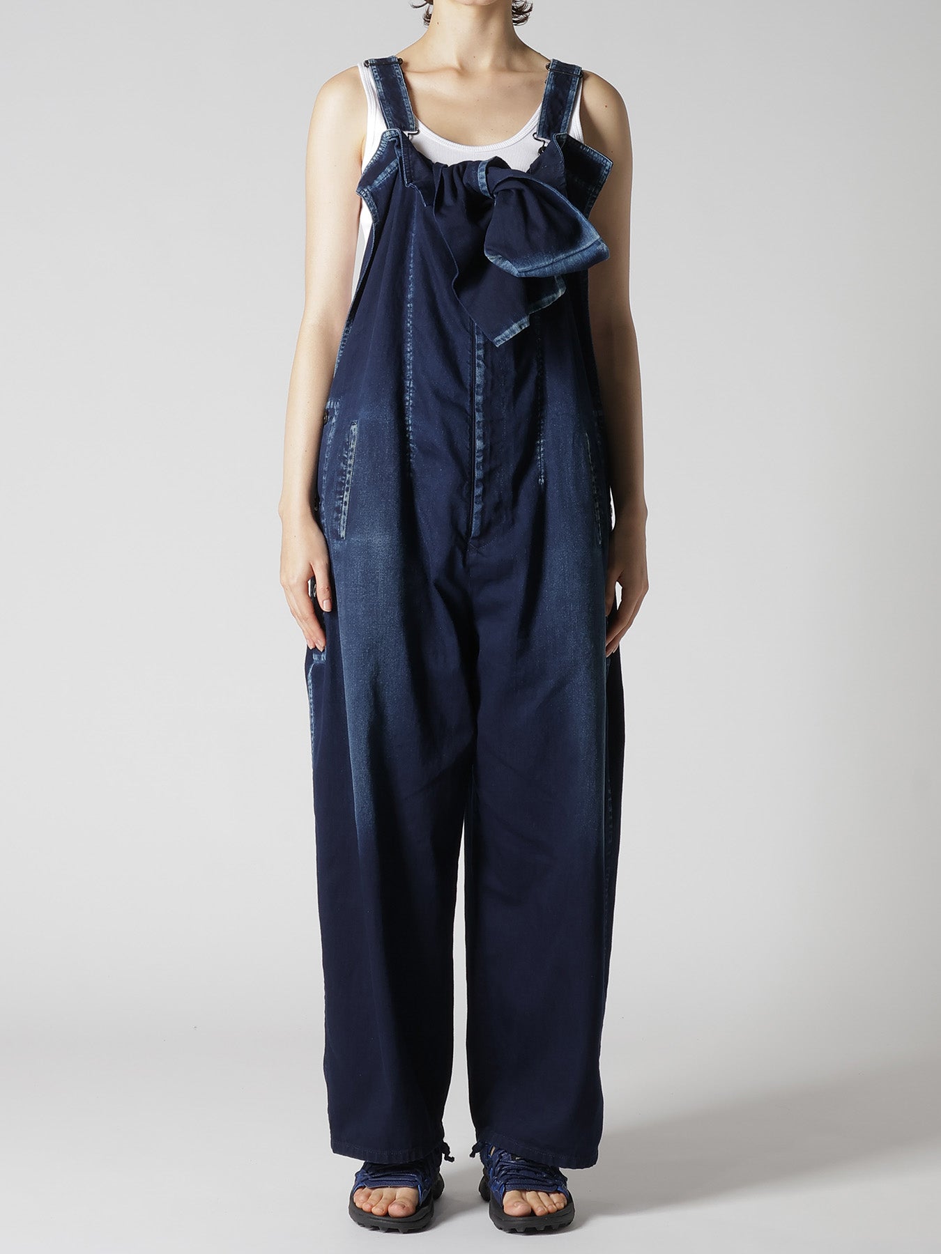 8OZ SPOTTED DENIM OVERALL – THE SHOP YOHJI YAMAMOTO