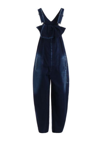 8OZ SPOTTED DENIM OVERALL