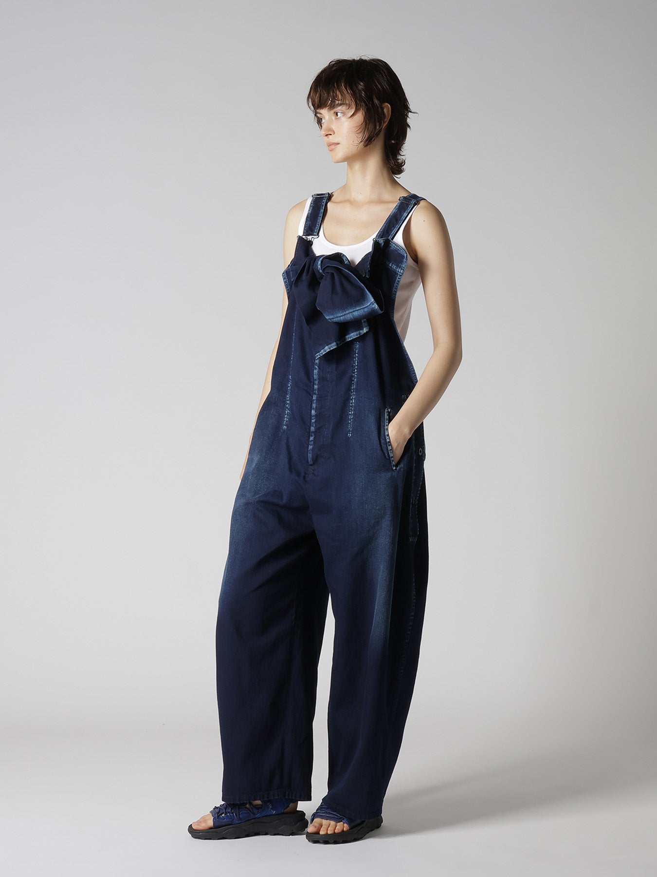 8OZ SPOTTED DENIM OVERALL – THE SHOP YOHJI YAMAMOTO
