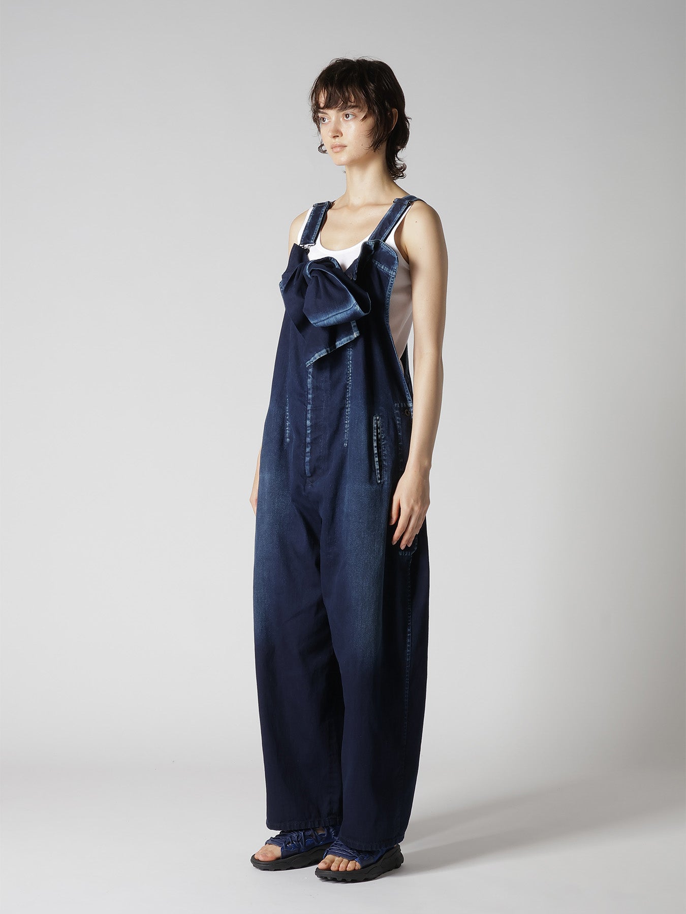 8OZ SPOTTED DENIM OVERALL – THE SHOP YOHJI YAMAMOTO