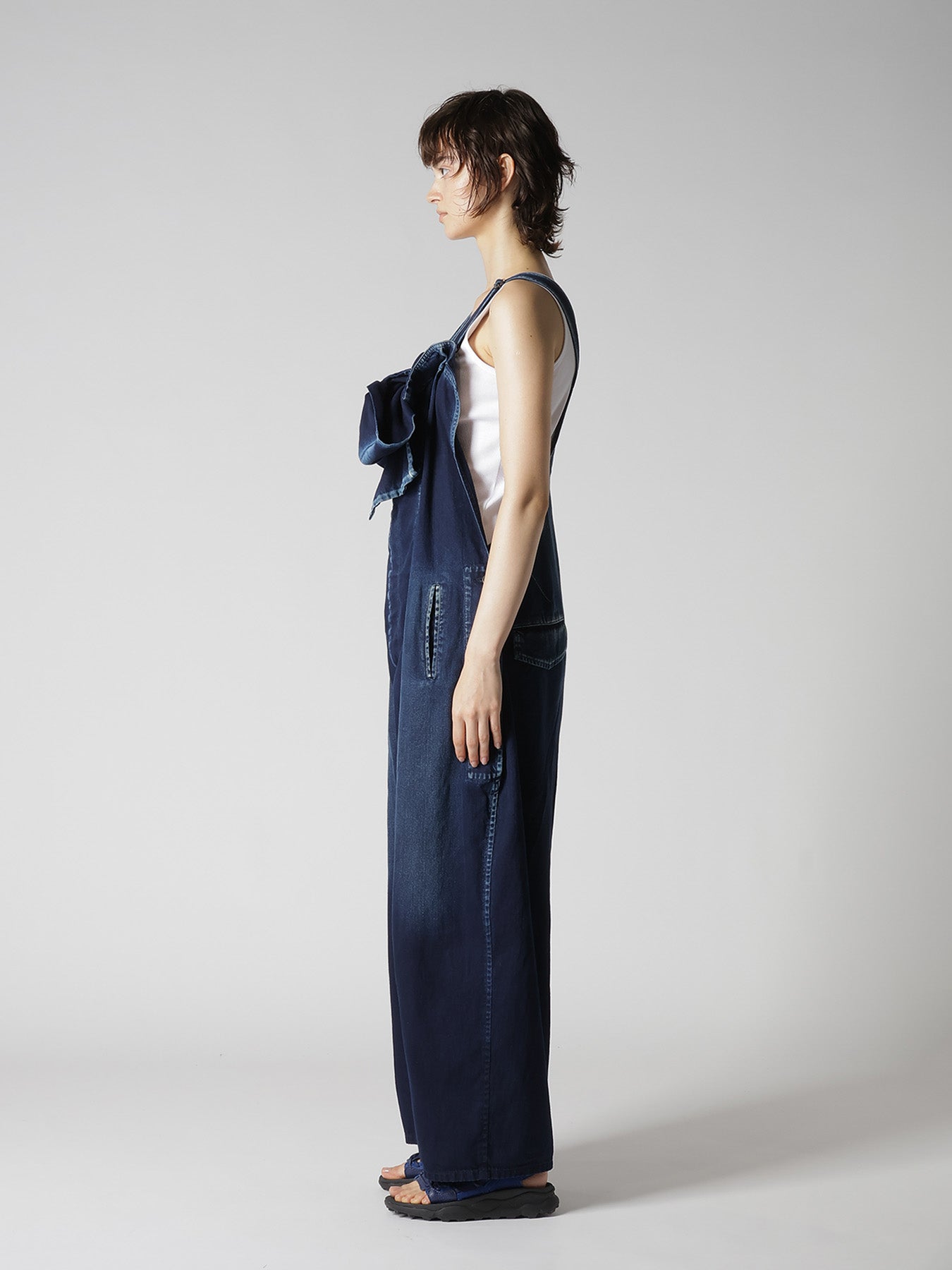 8OZ SPOTTED DENIM OVERALL – THE SHOP YOHJI YAMAMOTO