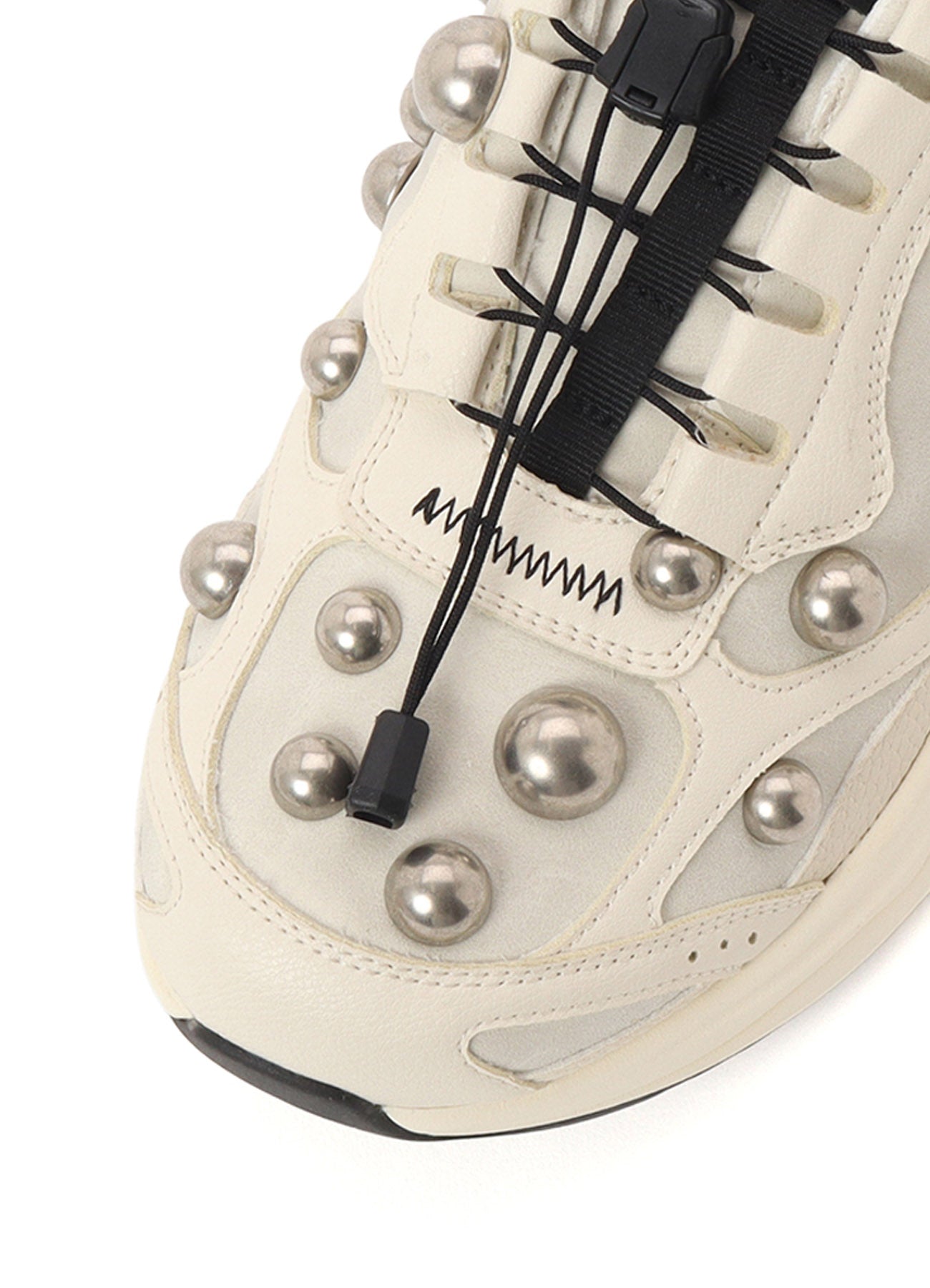 SYNTHETIC LEATHER DOT DAD SNEAKER