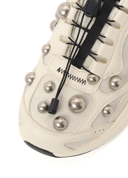 SYNTHETIC LEATHER DOT DAD SNEAKER