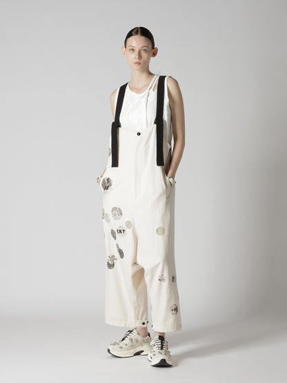 SYNTHETIC LEATHER DOT DAD SNEAKER