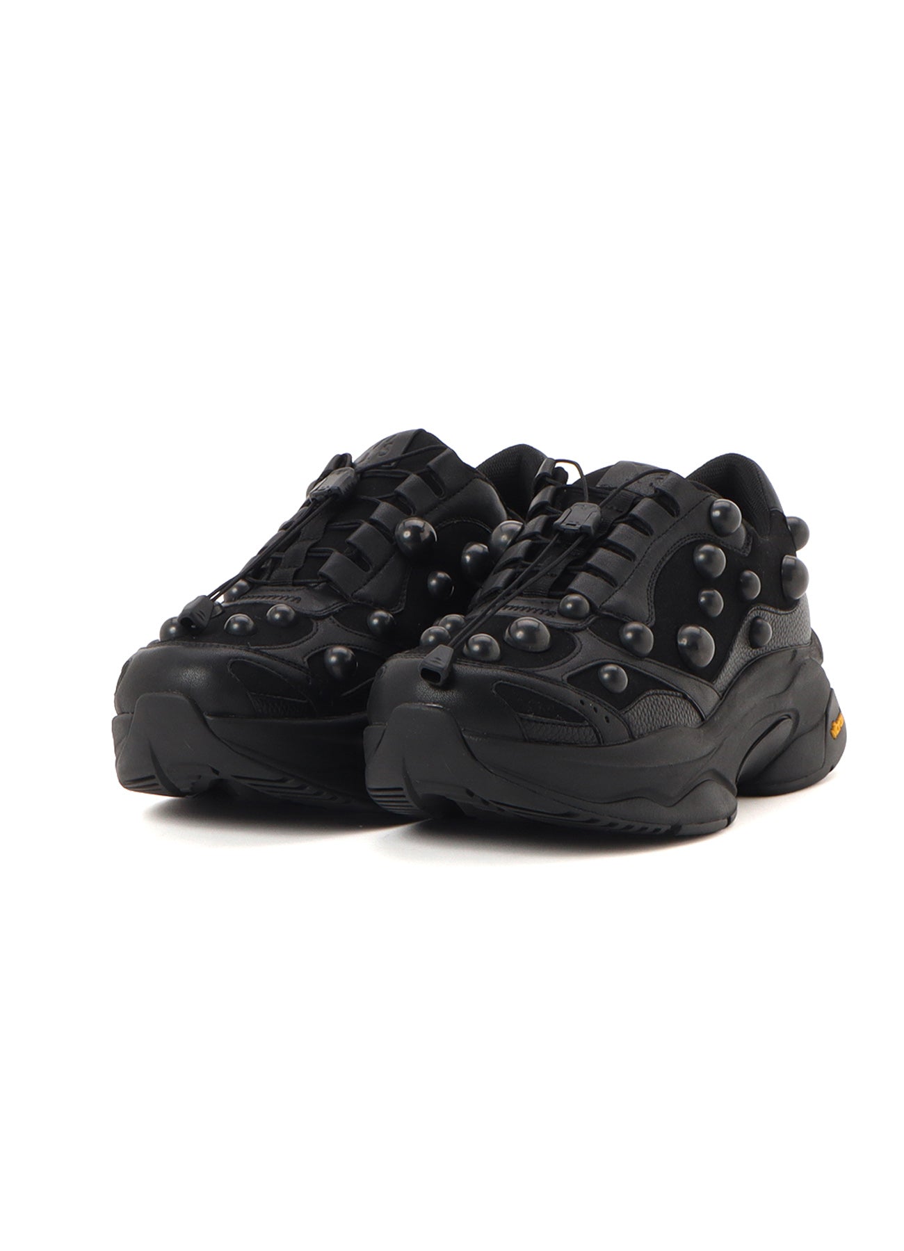 SYNTHETIC LEATHER DOT DAD SNEAKER