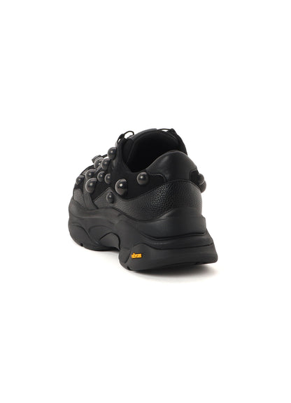 SYNTHETIC LEATHER DOT DAD SNEAKER