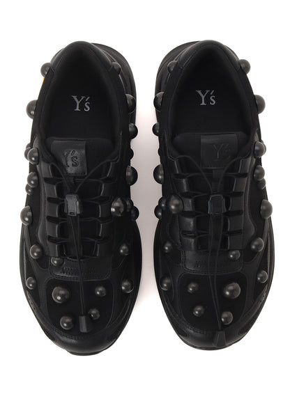 SYNTHETIC LEATHER DOT DAD SNEAKER
