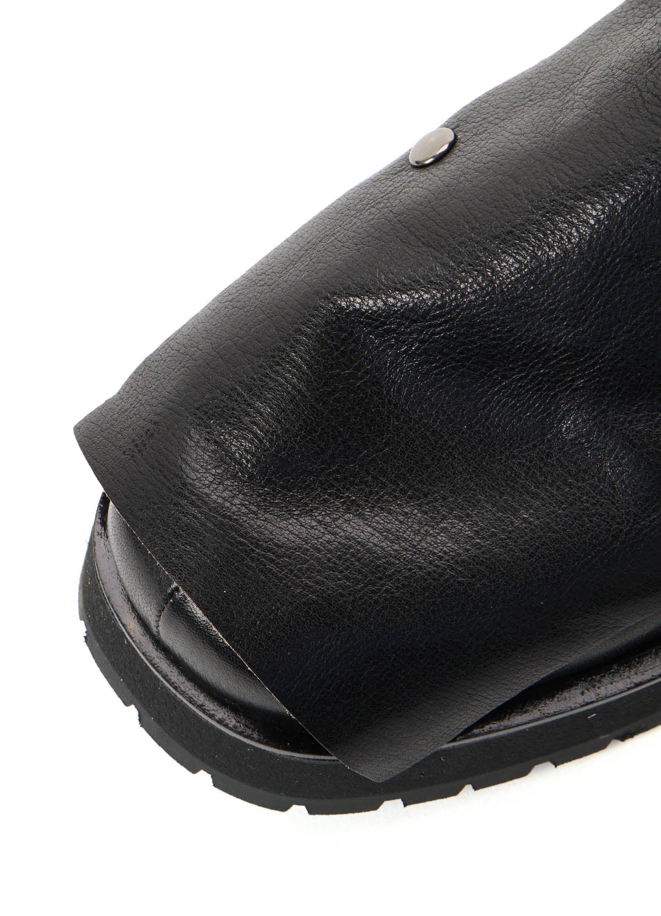 SURFACE-DYED SOFT TAN LEATHER 2 WAY LOAFERS