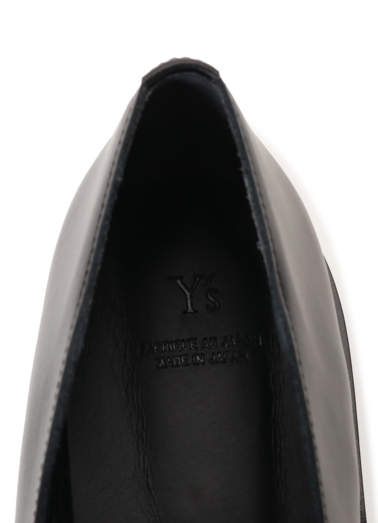 SEMI GLOSS LEATHER 2 WAY LOAFERS