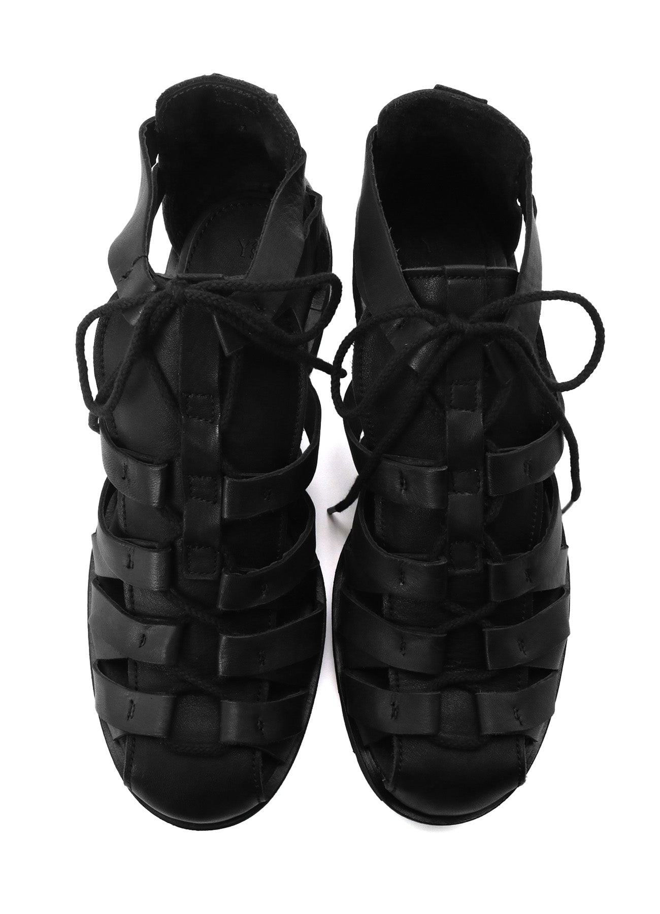 SOFT LEATHER GURKHA SANDALS – THE SHOP YOHJI YAMAMOTO