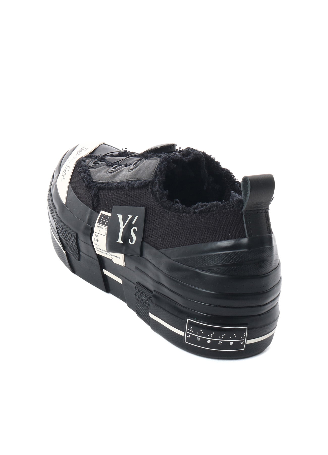 Y's × xVESSEL PLATFORMM SNEAKER – THE SHOP YOHJI YAMAMOTO