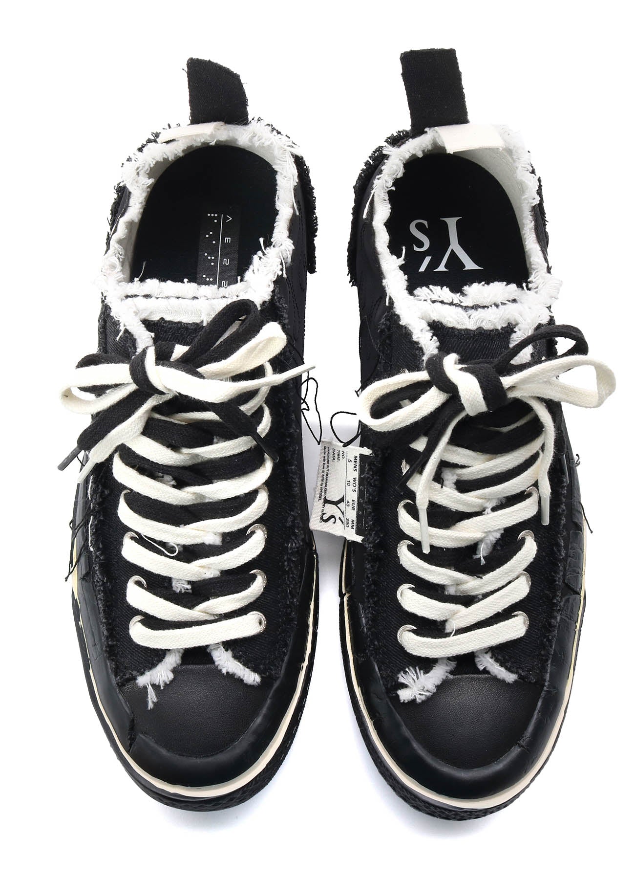 Y's × xVESSEL FIRE SNEAKER – THE SHOP YOHJI YAMAMOTO