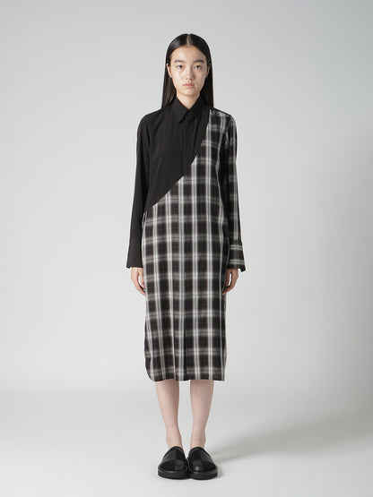 COW LEATHER PATCHWORK SANDALS