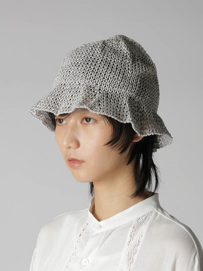 OPENWORK KNIT THERMOS HAT