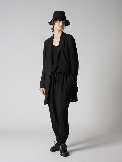 TA/PE CREPE DE CHINE PANEL CROCHET