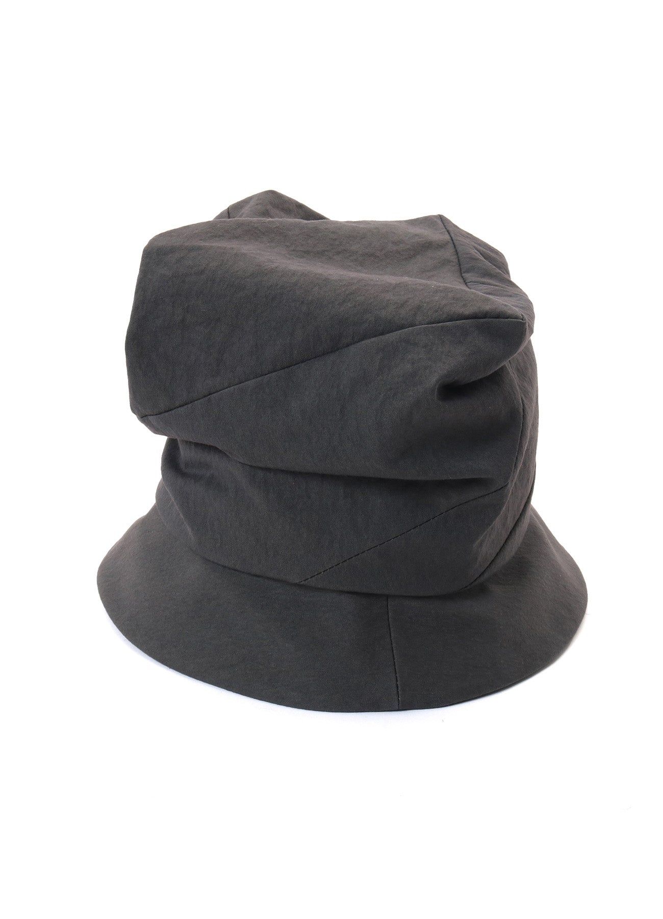 C/NY GABARDINE SQUARE TUCK HAT