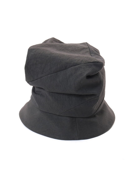 C/NY GABARDINE SQUARE TUCK HAT