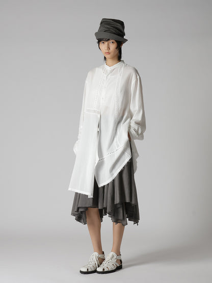 C/NY GABARDINE SQUARE TUCK HAT